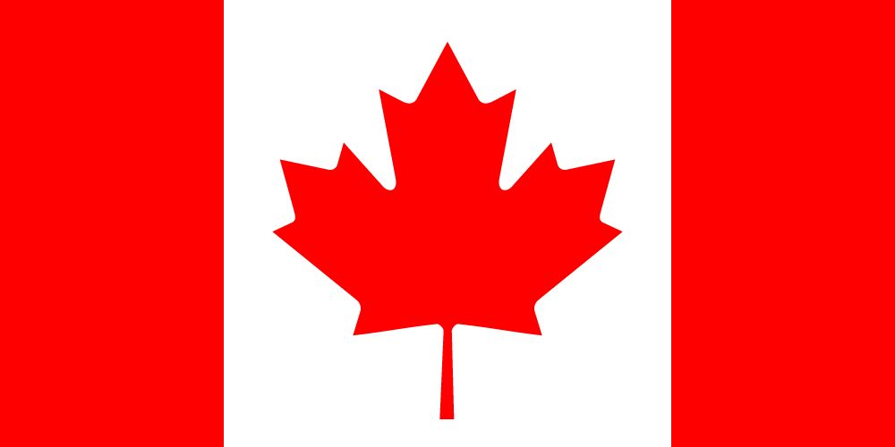 Canada's flag display